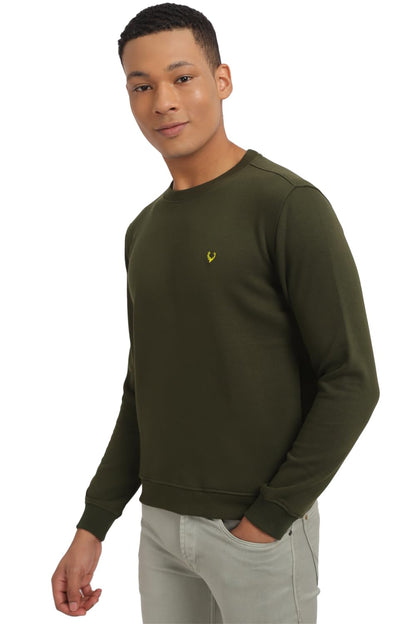 Allen Solly Men's Cotton Crew Neck Sweatshirt