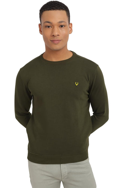 Allen Solly Men's Cotton Crew Neck Sweatshirt