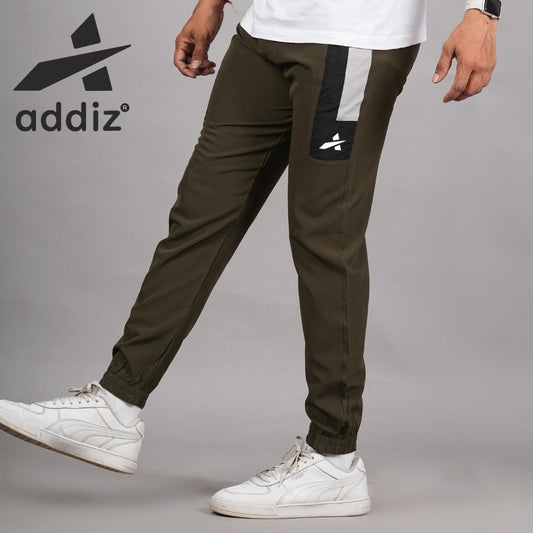 Men's Lycra Contrast Panel Jogger