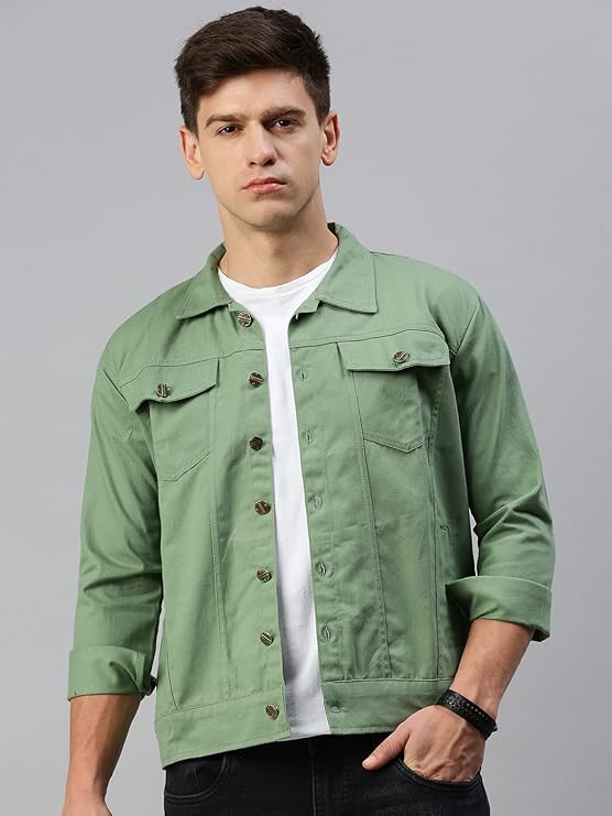 VOXATI Men's Denim Jacket