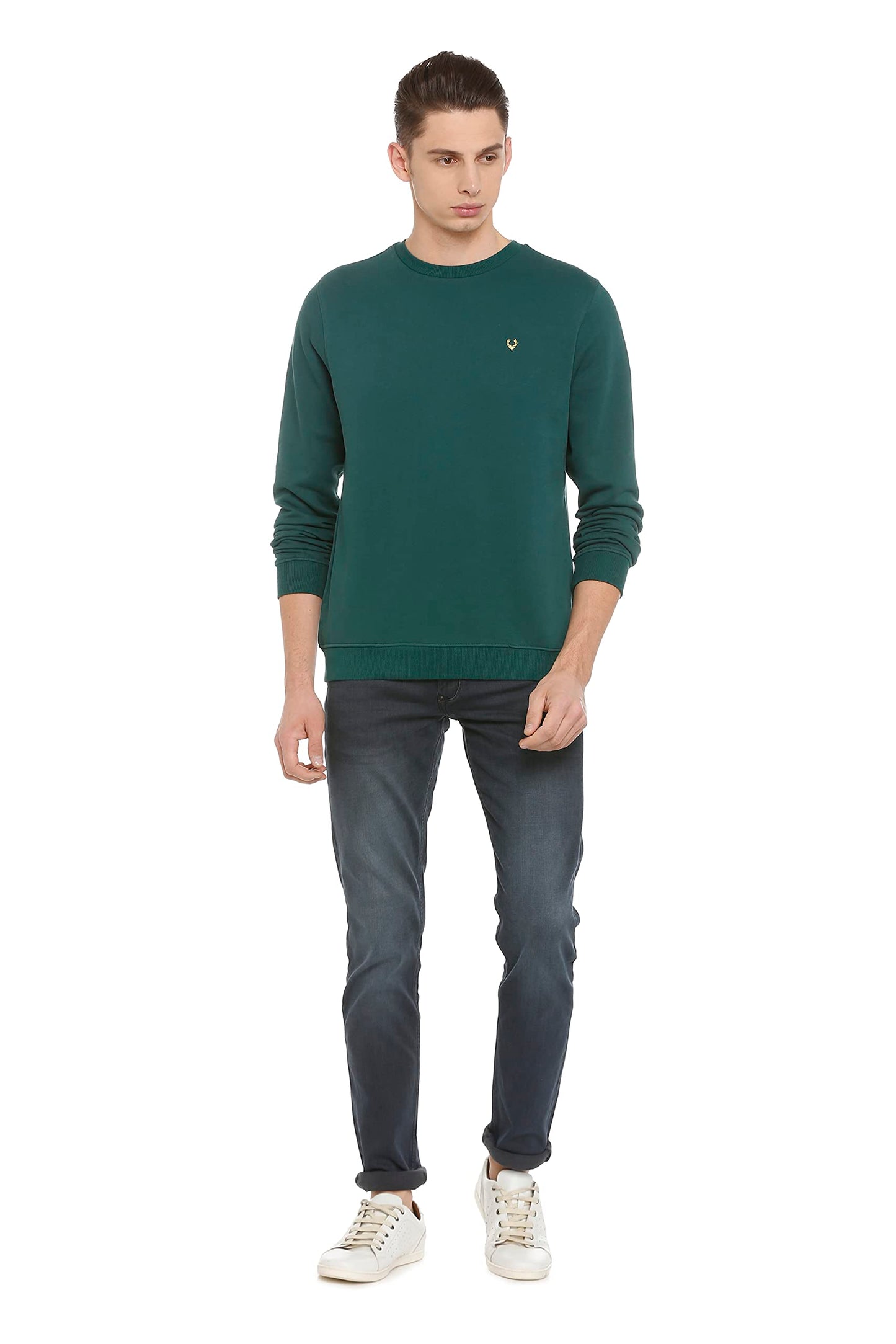 Allen Solly Men's Cotton Crew Neck Sweatshirt