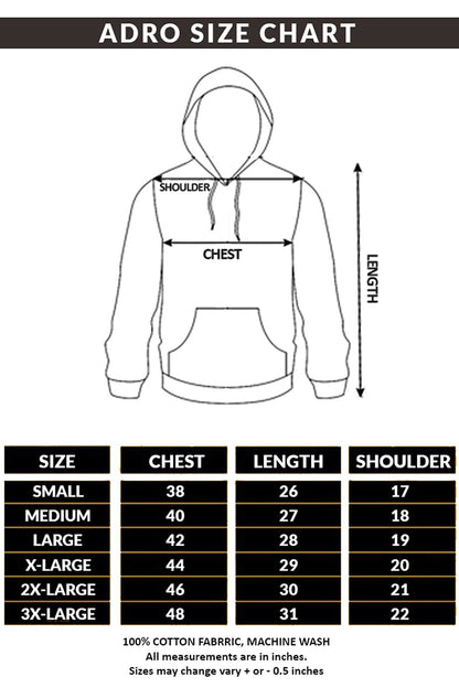 ADRO Cotton Men Hooded Sweatshirt