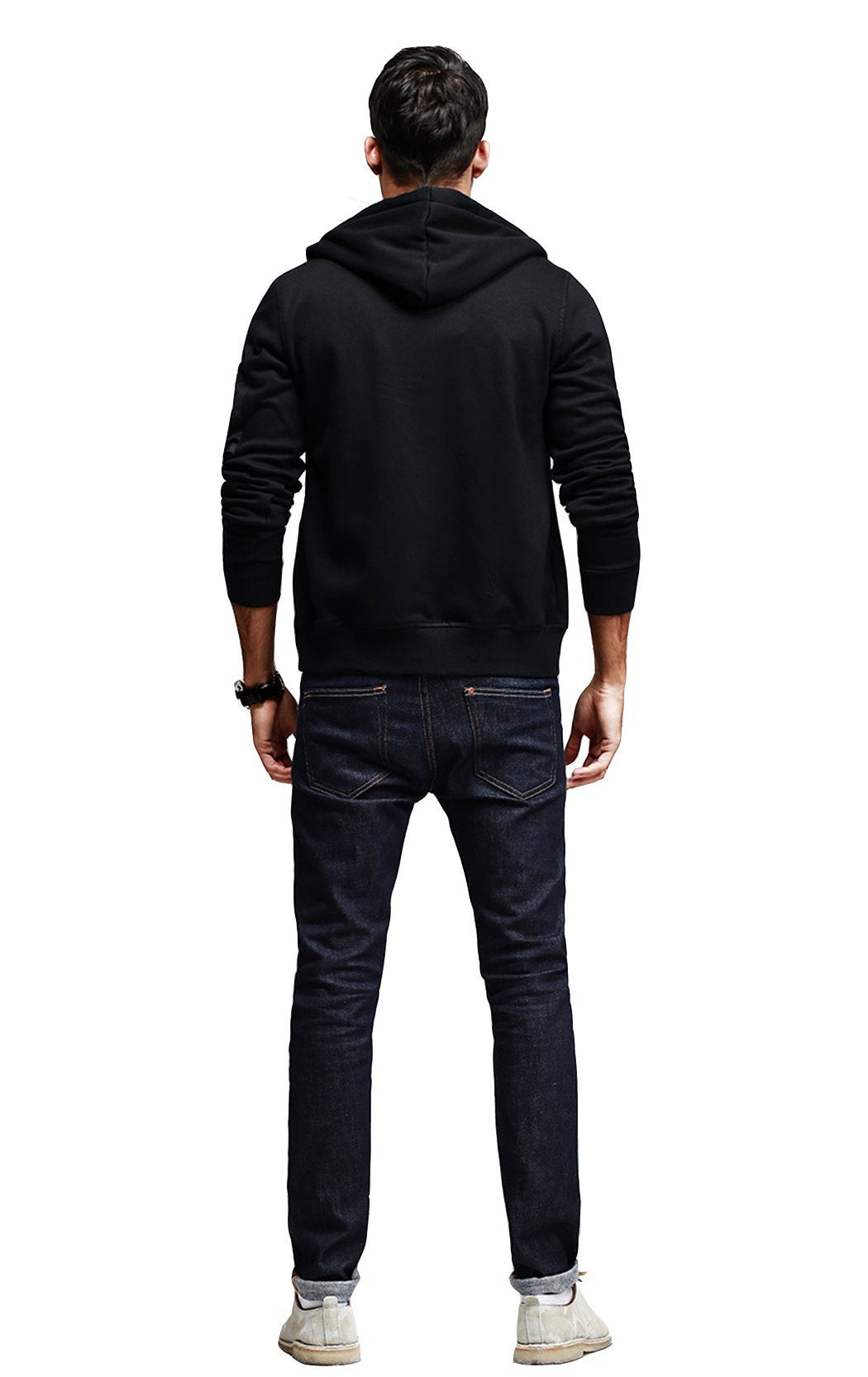 fanideaz Men’s Full Sleeve Cotton Premium Zipper Hoodies for Men with Sleeve Pocket