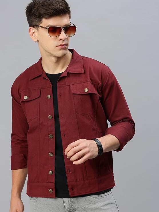 VOXATI Men's Denim Jacket