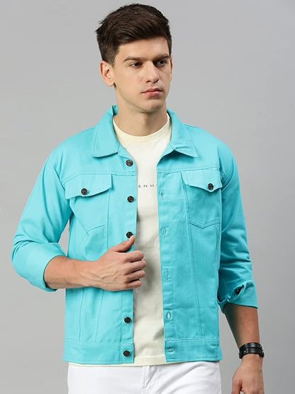 VOXATI Men's Denim Jacket