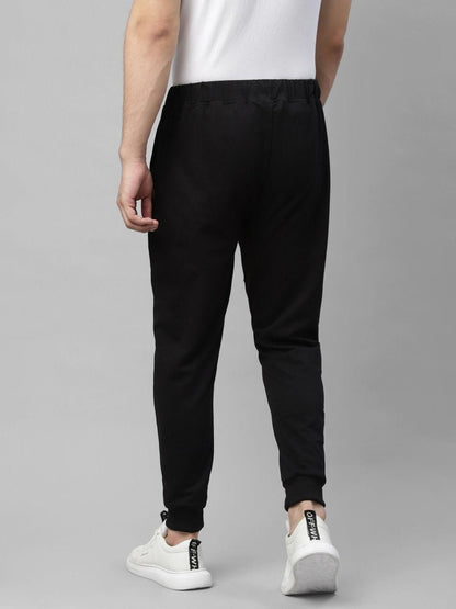 Rigo Terry Solid Regular Fit Mens Sport Joggers