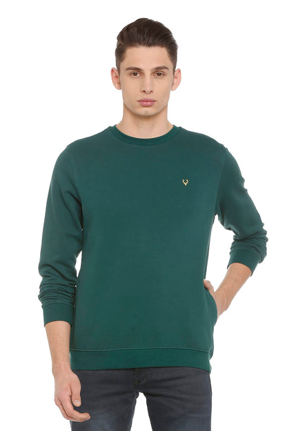 Allen Solly Men's Cotton Crew Neck Sweatshirt