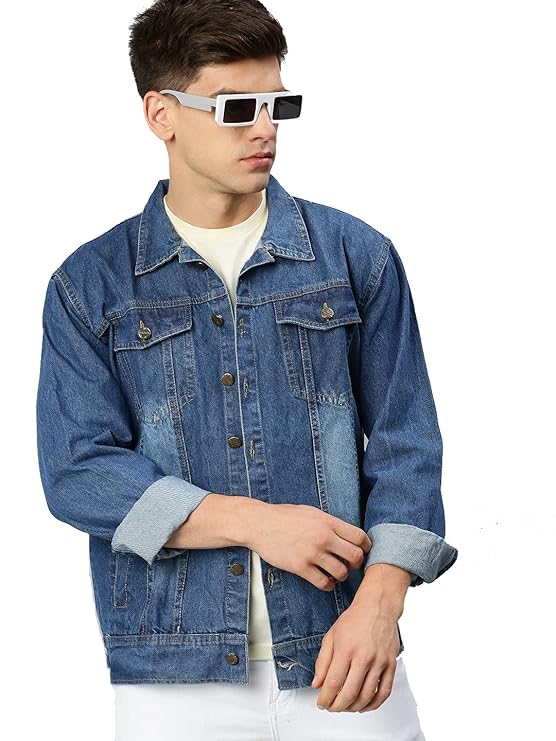 VOXATI Men's Denim Jacket