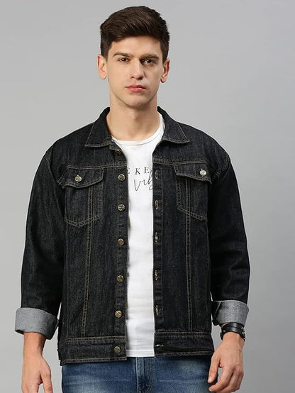 VOXATI Men's Denim Jacket