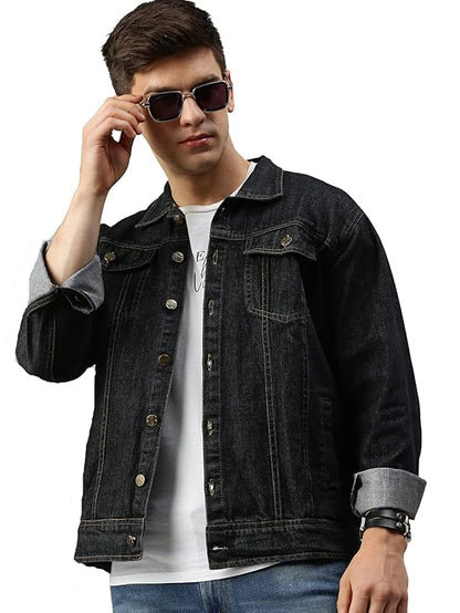 VOXATI Men's Denim Jacket